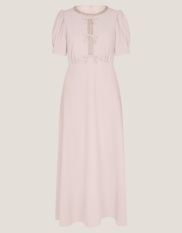 Monsoon Bonnie Bow Midi Dress