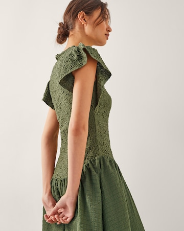 Monsoon Dee Drop Waist Midi Dress