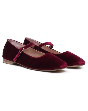 Hush Puppies Pasha Velvet Ballerina