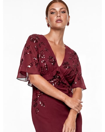 Maya Deluxe Embellished Midaxi Dress