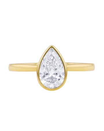 9ct Yellow Gold Lab Diamond 1Ct Ring