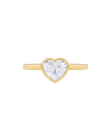 9ct Yellow Gold Lab Diamond 1Ct Ring