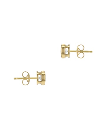9ct Yellow Gold Lab Diamond 1Ct Earring