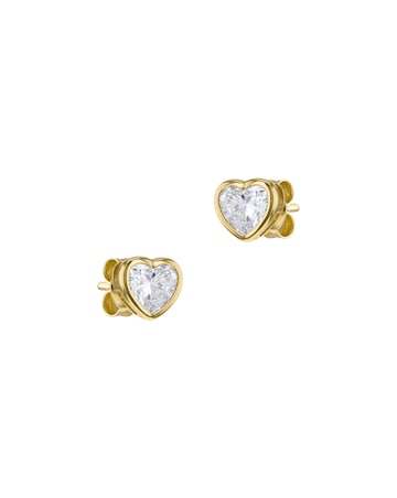 9ct Yellow Gold Lab Diamond 1Ct Earring
