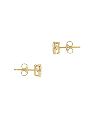 9ct Yellow Gold Lab Diamond 1Ct Earring