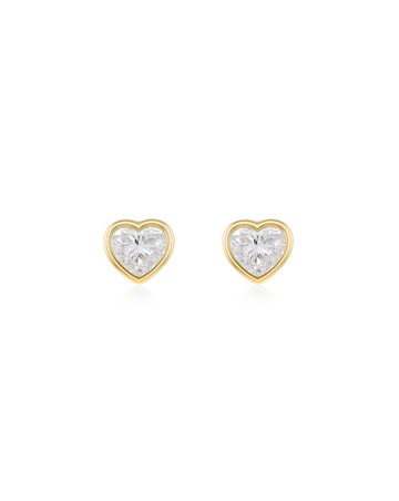 9ct Yellow Gold Lab Diamond 1Ct Earring