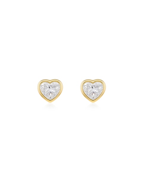 9ct Yellow Gold Lab Diamond 1Ct Earring