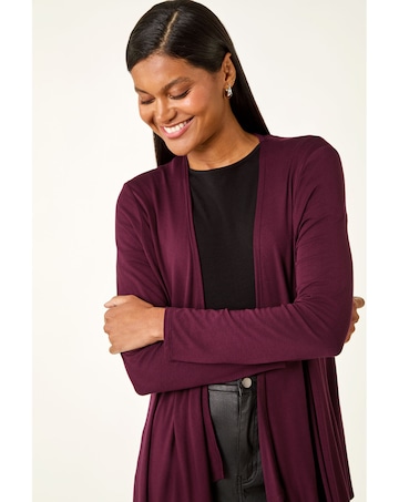 Roman Waterfall Stretch Cardigan