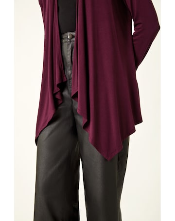 Roman Waterfall Stretch Cardigan
