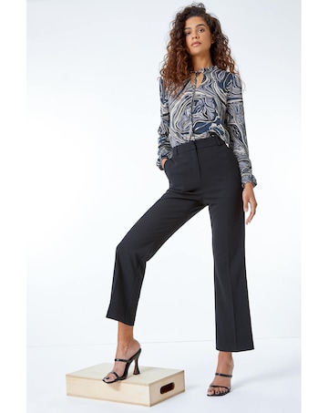 Roman Bootcut Leg Stretch Trousers