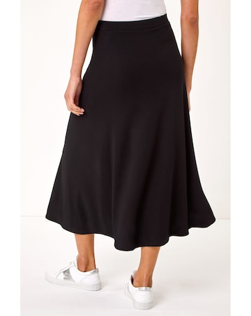 Roman A-Line Pull On Stretch Skirt