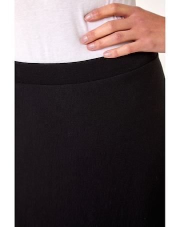 Roman A-Line Pull On Stretch Skirt