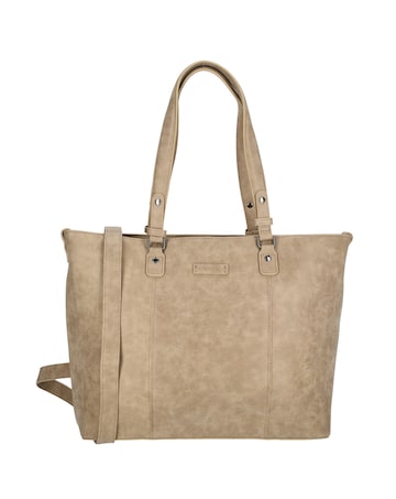 Kate 2 Handle Vegan Leather Shopper 15" Laptop
