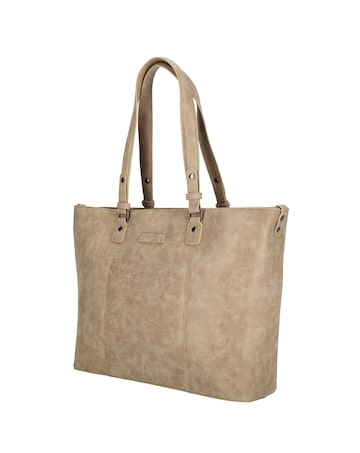 Kate 2 Handle Vegan Leather Shopper 15" Laptop