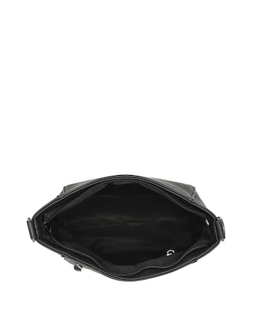 Roxy Vegan Leather Shoulder Bag with Nylon Strap