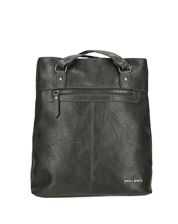 Julia Single Handle Vegan Leather Shoulder Bag/Backpack