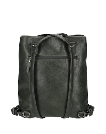 Julia Single Handle Vegan Leather Shoulder Bag/Backpack