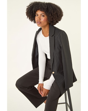 Roman Straight Leg Ponte Stretch Trouser