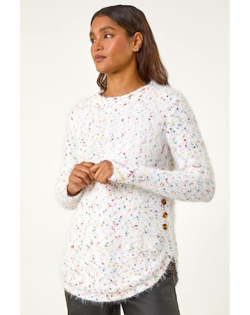 Roman Nep Curved Hem Jumper
