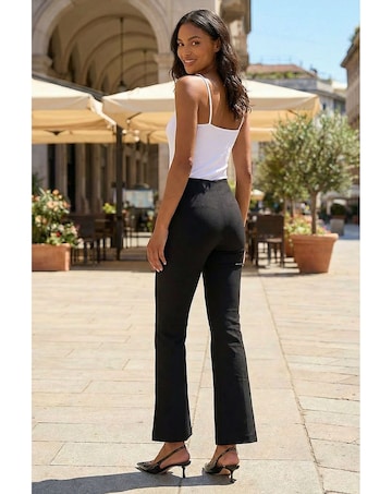 Roman Full Length Elastic Waist Trouser