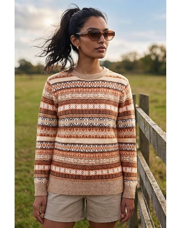 Roman Fairisle Soft Knit Jumper