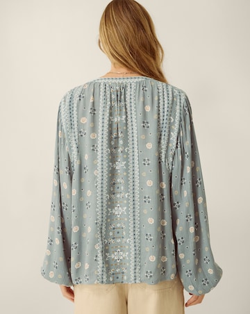 Monsoon Bonny Printed Blouson Blouse