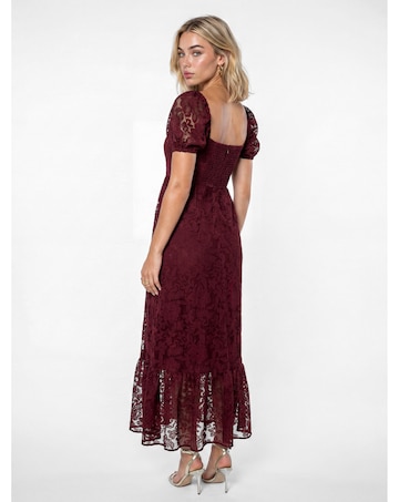 Lovedrobe Floral Lace Midaxi Dress