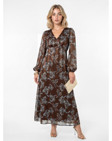 Lovedrobe Floral Print Midaxi Dress