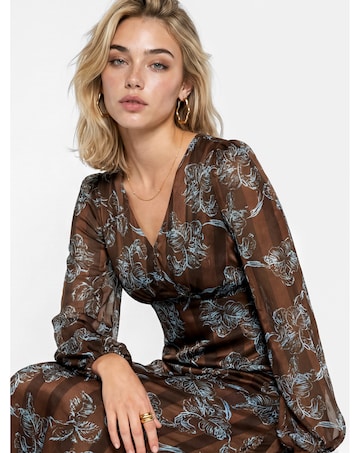 Lovedrobe Floral Print Midaxi Dress