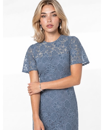Lovedrobe Floral Lace Midaxi Dress