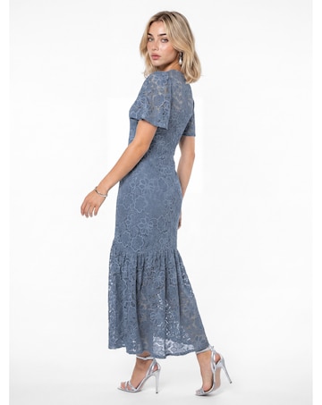 Lovedrobe Floral Lace Midaxi Dress