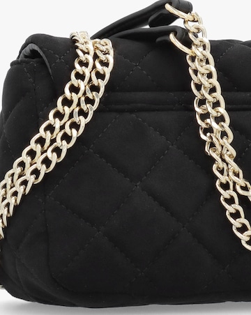 Valentino Bags Small Quilted Ocarina Black Suedette Shoulder Bag