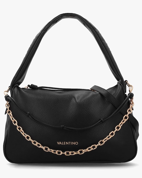Valentino Bags Saphira Black Hobo Bag