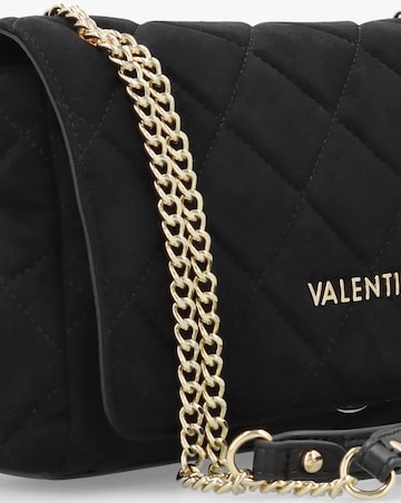 Valentino Bags Large Quilted Ocarina Black Suedette Satchel Bag