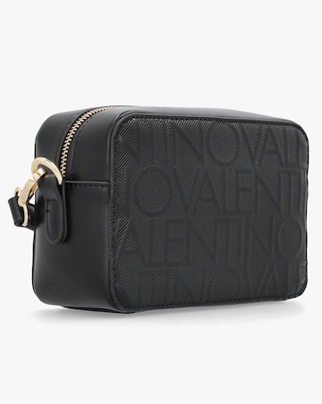 Valentino Bags Gynevra Monogram Black Camera Bag