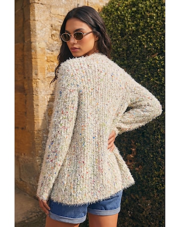 Roman Fluffy Sparkle Cardigan