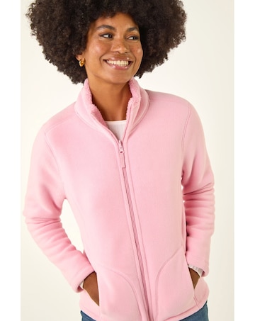 Roman Reversible Fleece Zip Jacket