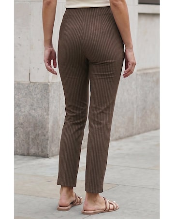 Roman Stripe Bengaline Trouser