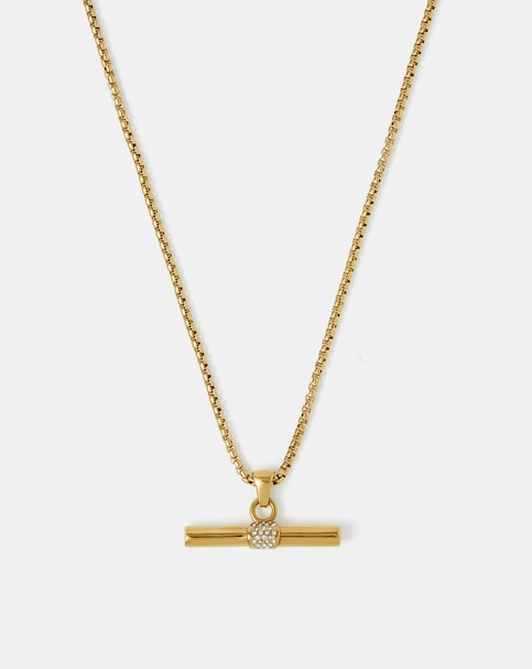 Accessorize Stainless Steel Chain Necklace