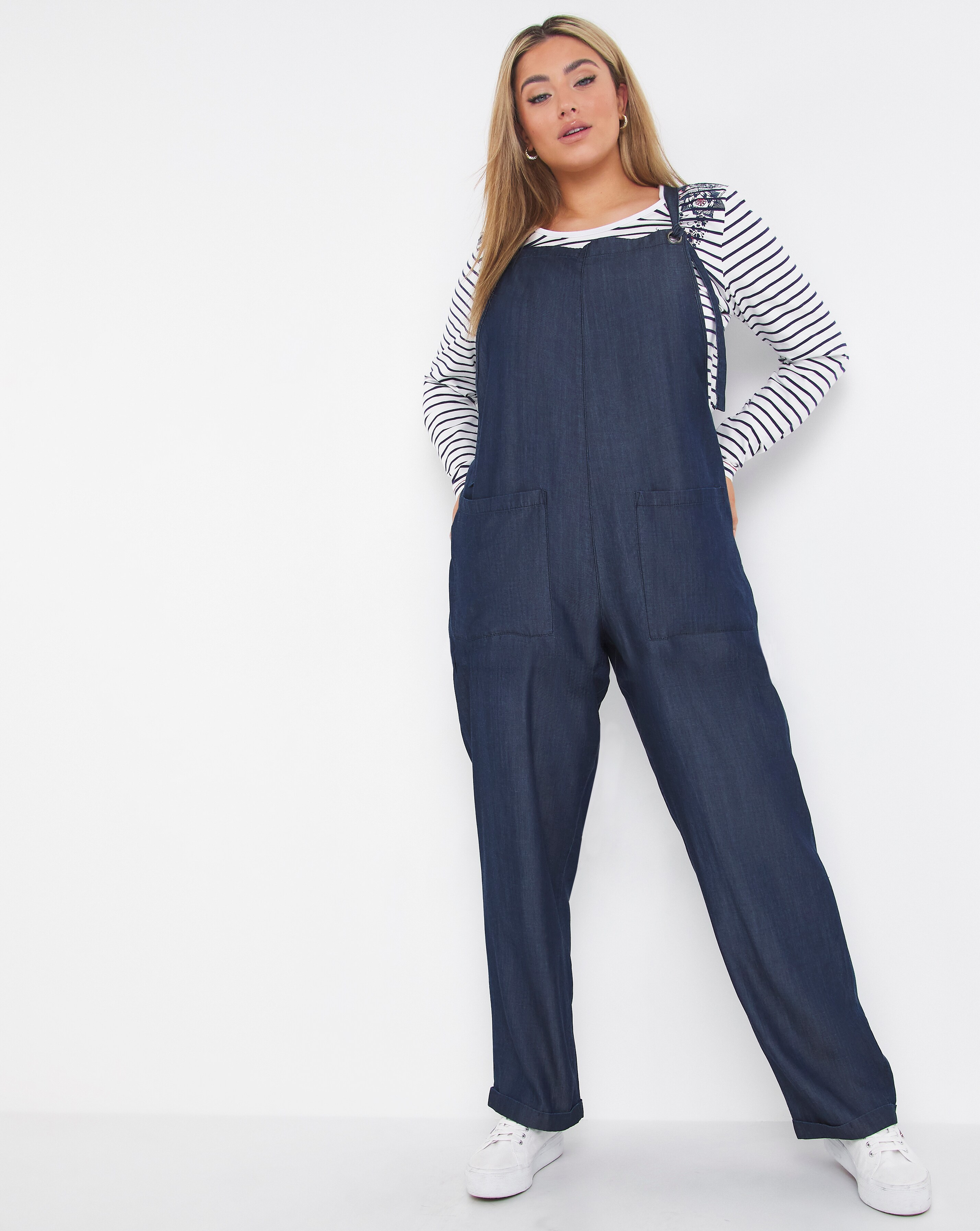 Joe Browns Denim Effect Jumpsuit Simply Be