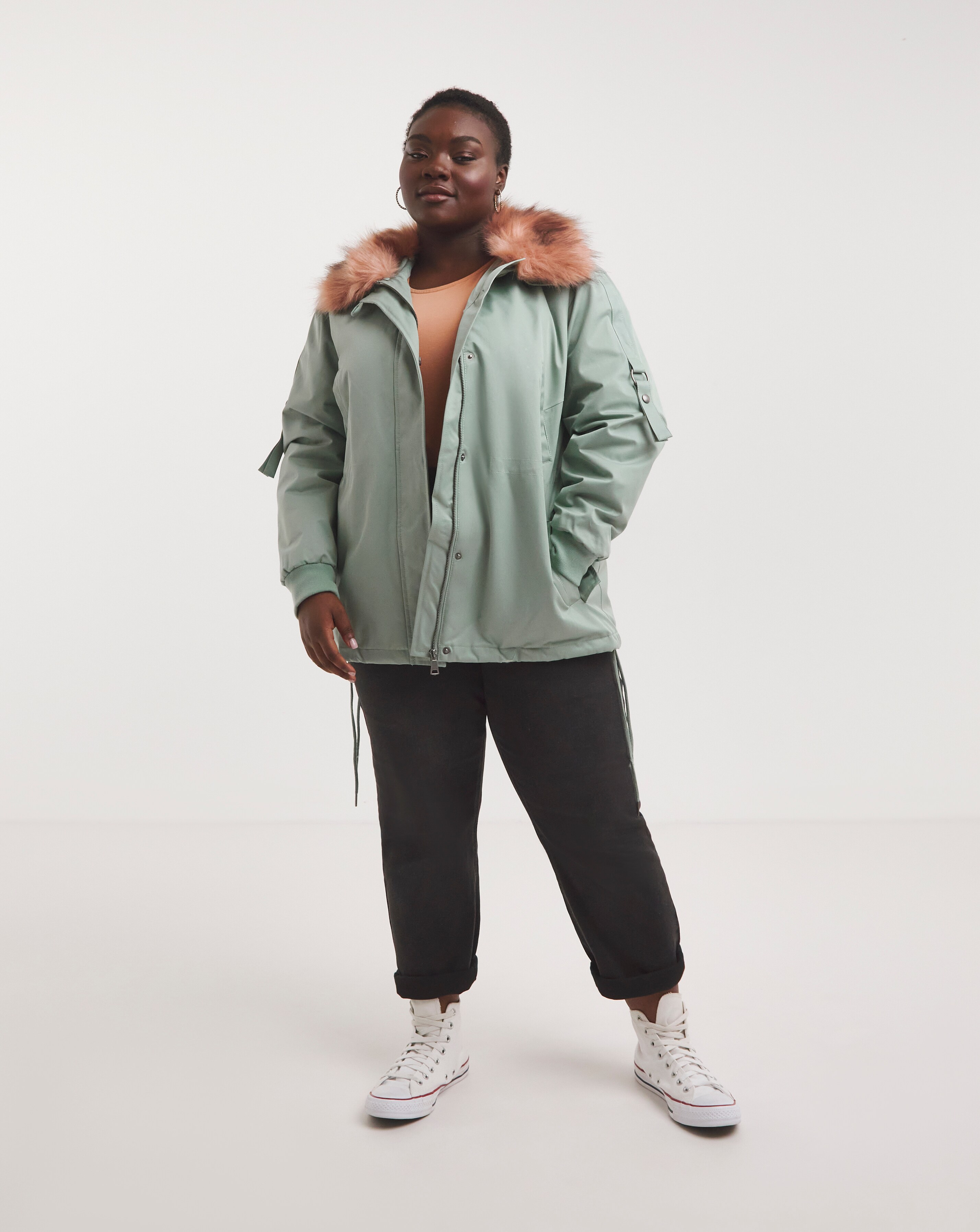 Junarose on sale parka jacket