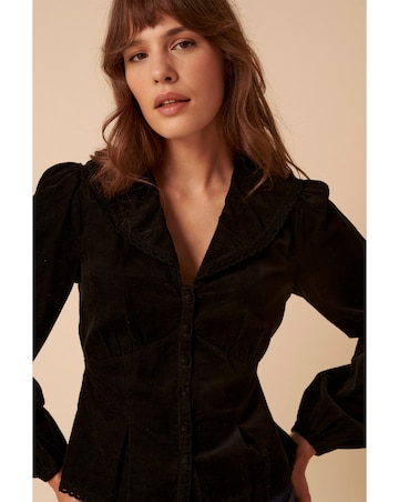 Nobody's Child Bennet Velvet Blouse