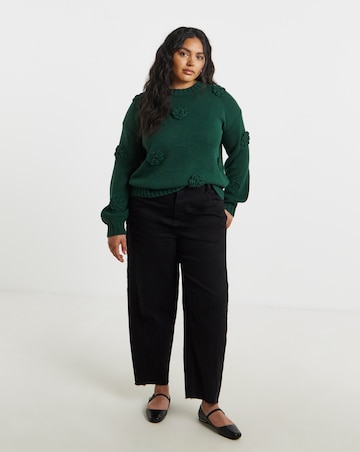 Lovedrobe Floral Applique Jumper
