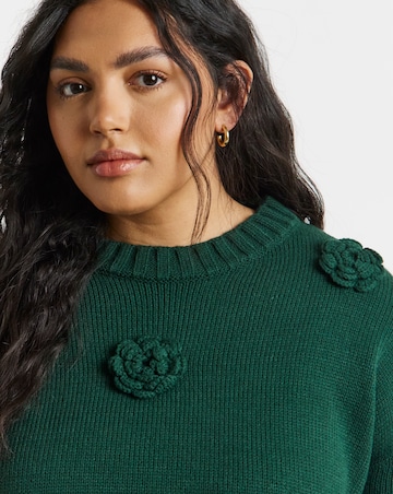 Lovedrobe Floral Applique Jumper