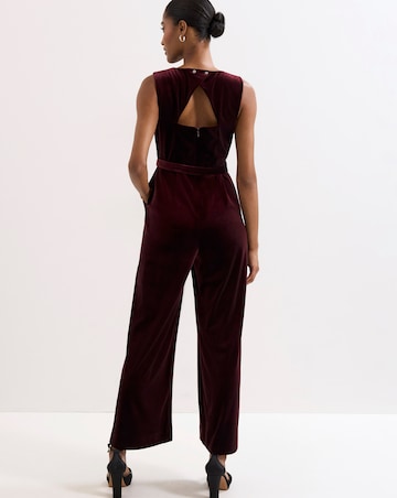 Phase Eight Marta Velvet Jumpsuit