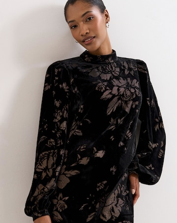 Phase Eight Odette Sequin Black Dress