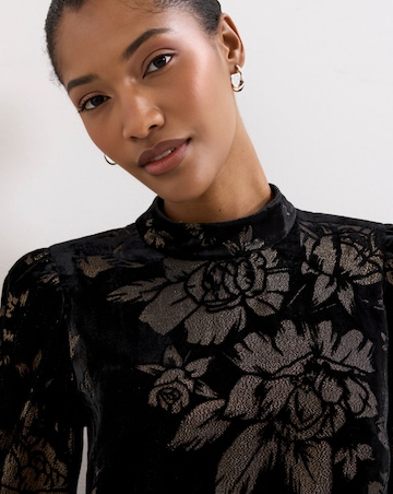 Phase Eight Odette Sequin Black Dress