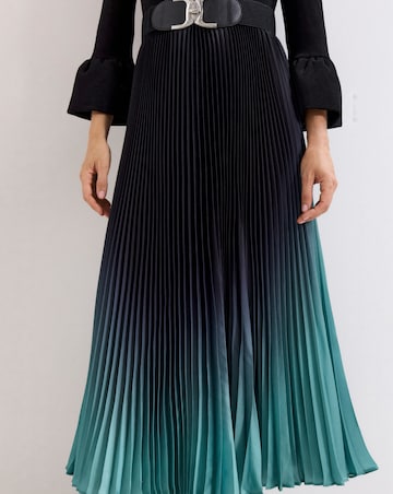 Phase Eight Meloni Ombre Pleat Skirt Dress