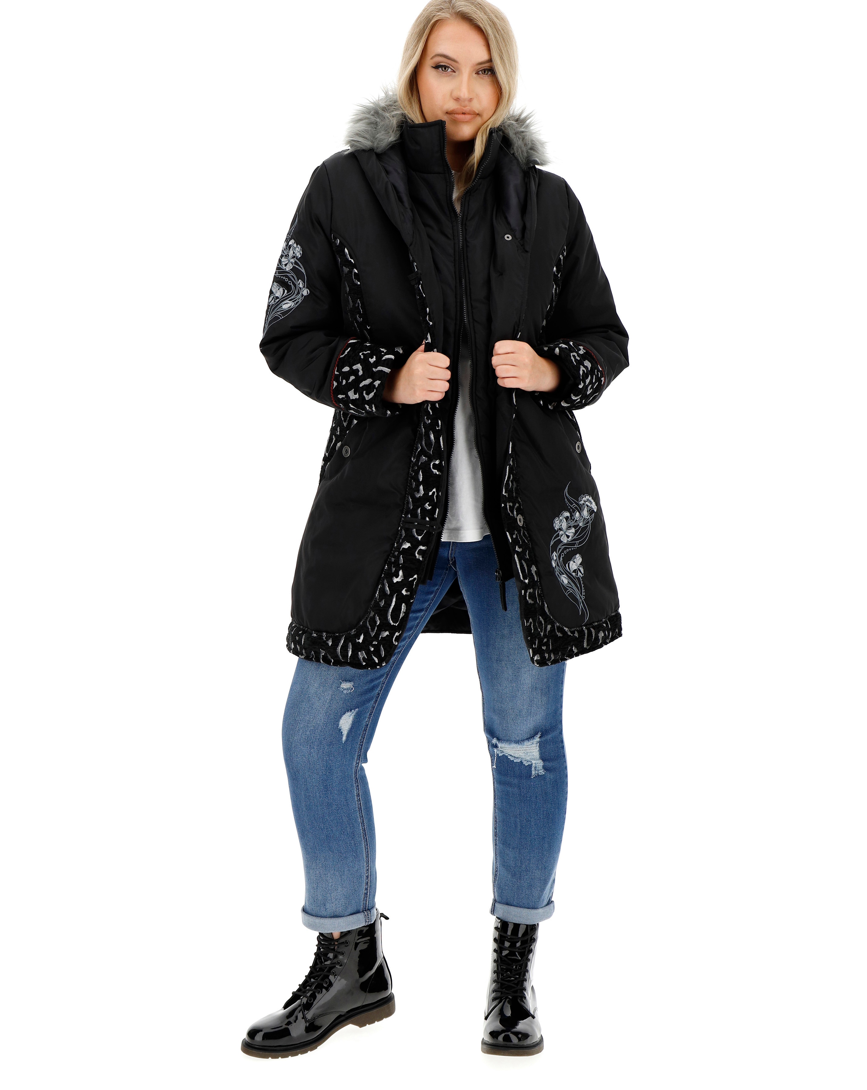 Joe Browns Animal Magic Parka Simply Be