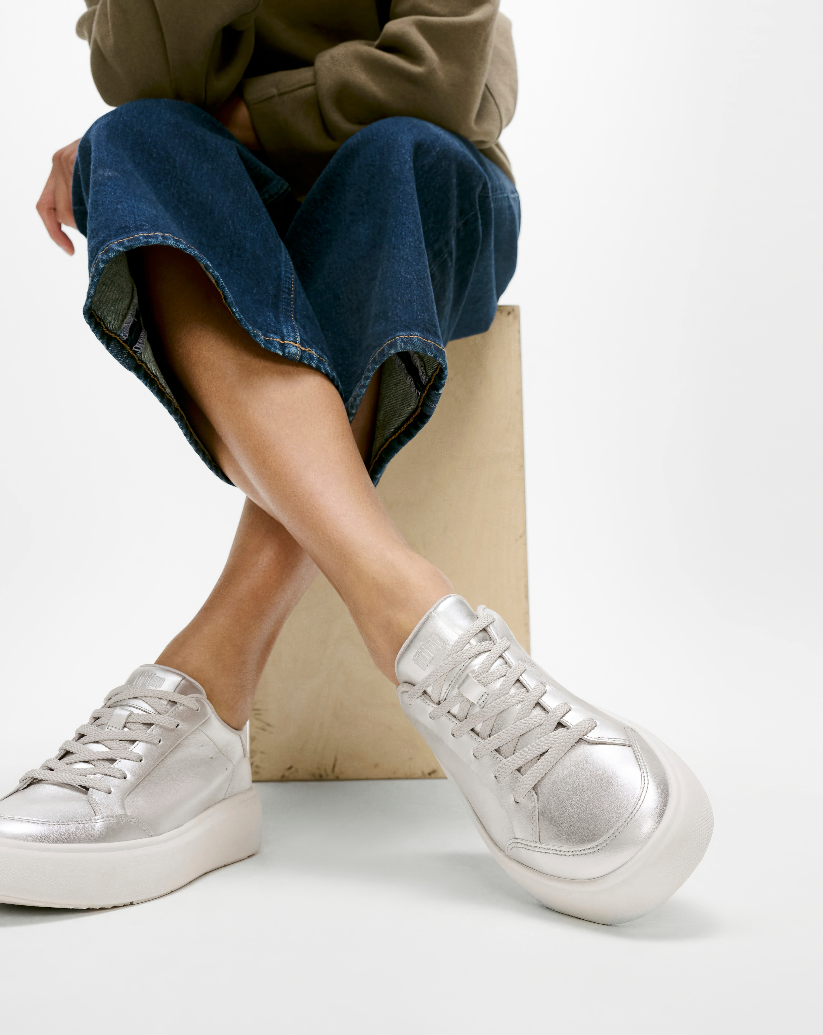 FitFlop Leather Trainers